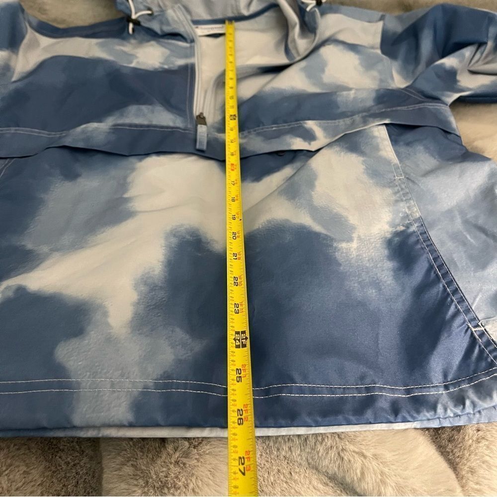 NWT Champion Packable Stadium windbreaker Jacket – Sky & Cloud dye -Men Small - Picture 14 of 14